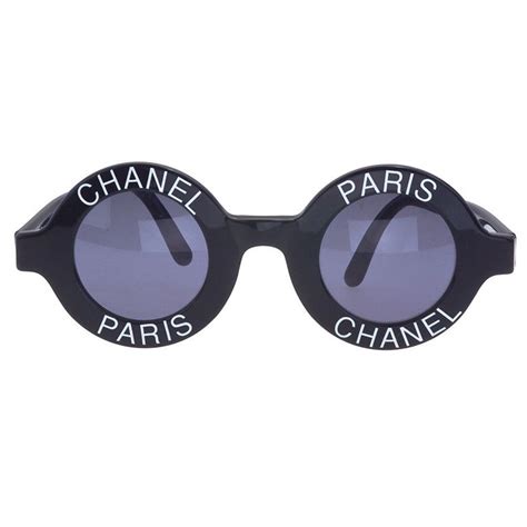 chanel chanel paris logo frame sunglasses